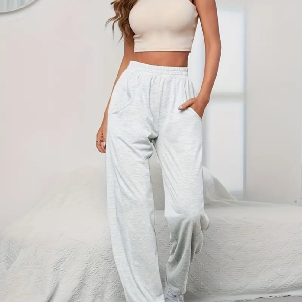 Women's New Casual Elastic Waist Sweatpants